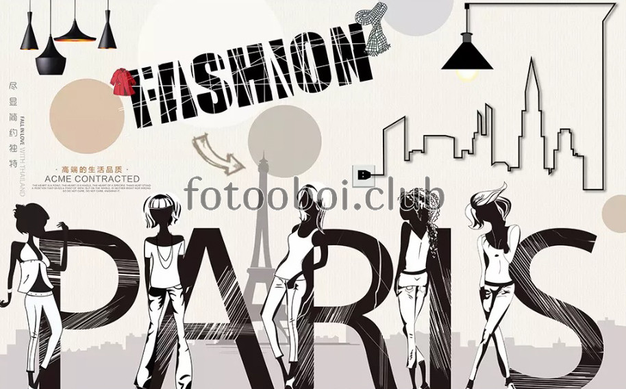 Париж, девушки, мода, показ