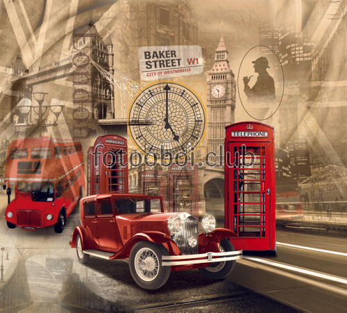 Лондон, автомобиль, часы, Англия, автобус, Биг бен, телефон, на стену 