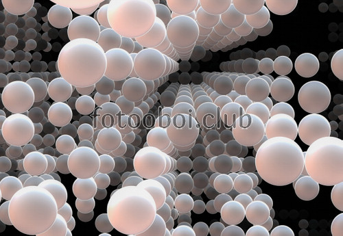 на стену, шары, пузыри, 3д, 3d, иллюзия, стена, дизайнерские